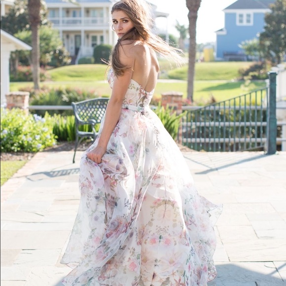 Beautiful Ball Prom Dress/ Gown (size small) - Picture 3 of 11